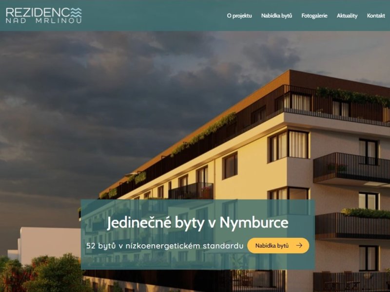 Rezidence nad Mrlinou je online
